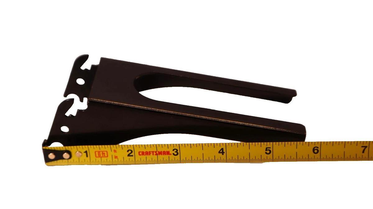 (NEW) THE WALL CONTROL 10-HH-3050B 1-1/4" , 2" Slotted Handle Holder , Black