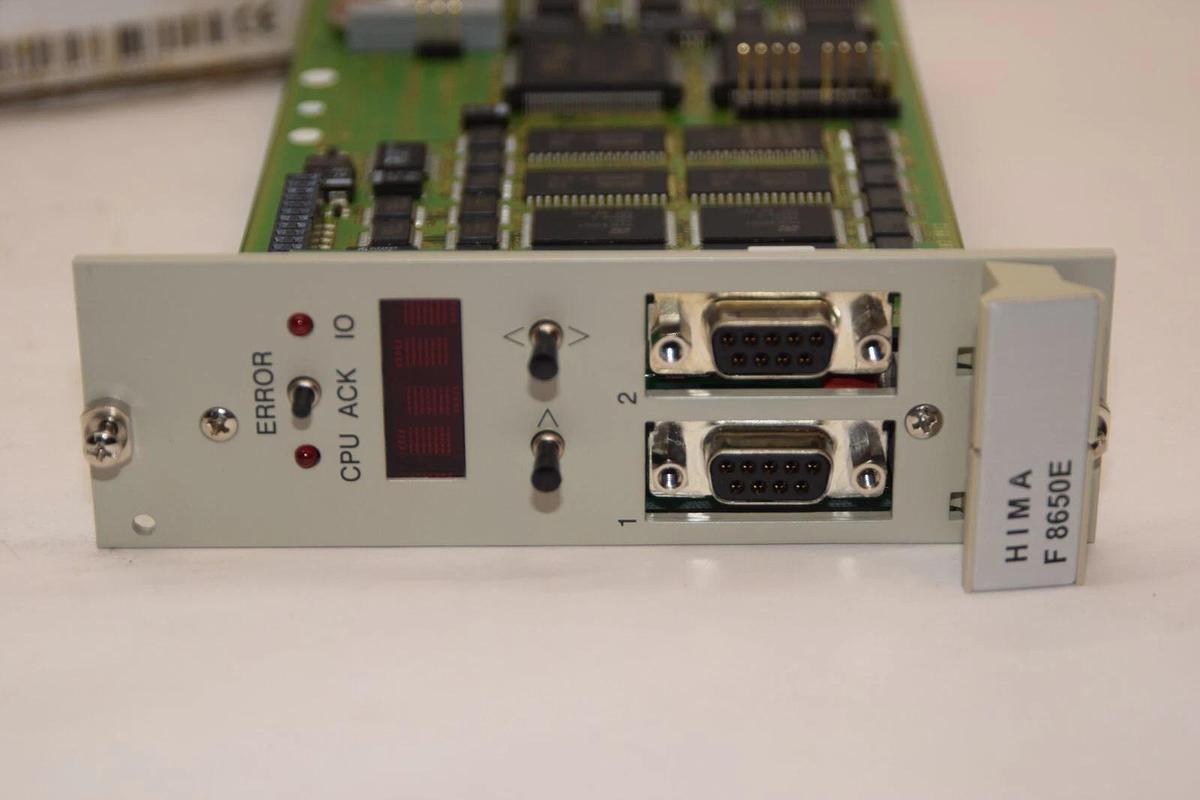 (NEW) HIMA F8650E 98 4865064 Rev 01 Central Module