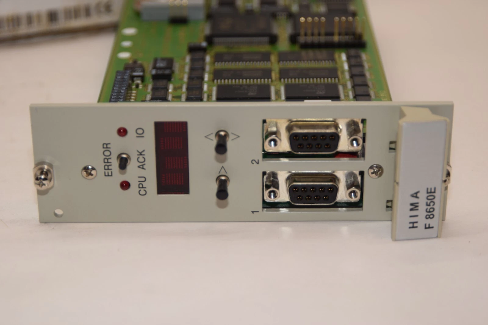 (NEW) HIMA F8650E 98 4865064 Rev 01 Central Module