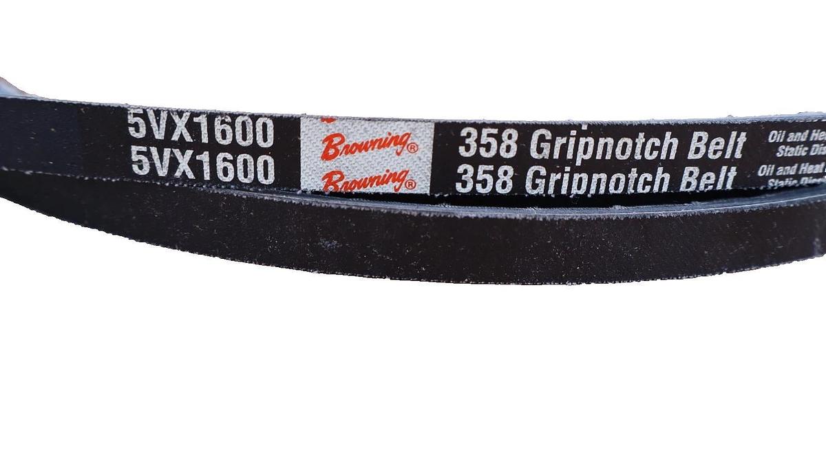 Browning Gripnotch 358 5VX1600 V-Belt Vbelt (New)