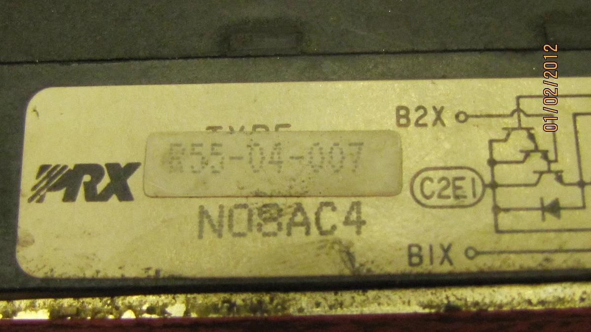 Used PRX POWER BLOCK R55-04-007 R5504007 N08AC4