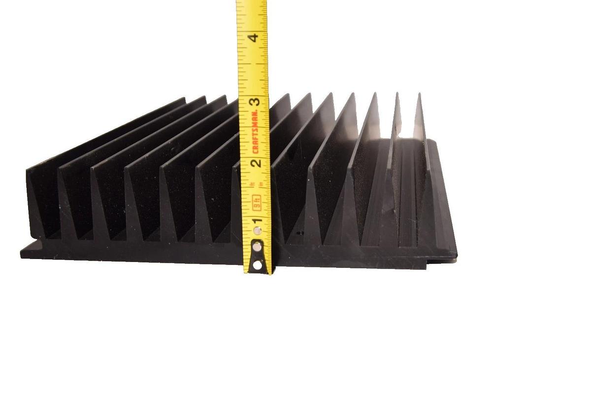 Used Aluminum Heat Sink 8" x 9" x 2" , 8x9x2 8"x9"x2"