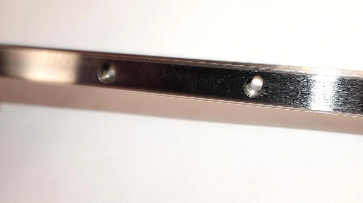 Used PMI MSB150 16" Slide 15mm With (2) MSB15SSSFC Linear Slide Bearings