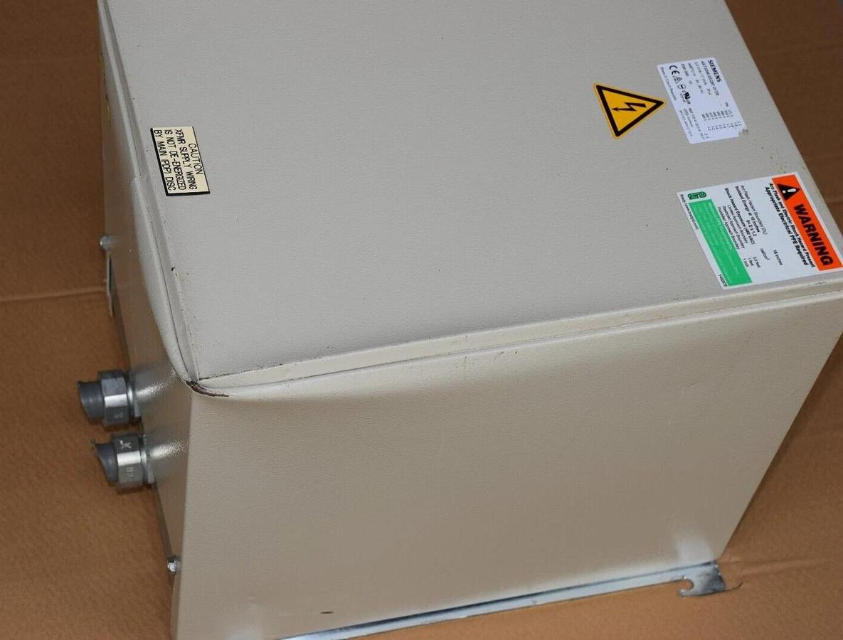 Used SIEMENS 4AT3096-0EQ80-0FD0 Transformer Pri: 380-575v Sec: 120v 3kva 17kva *Dent*