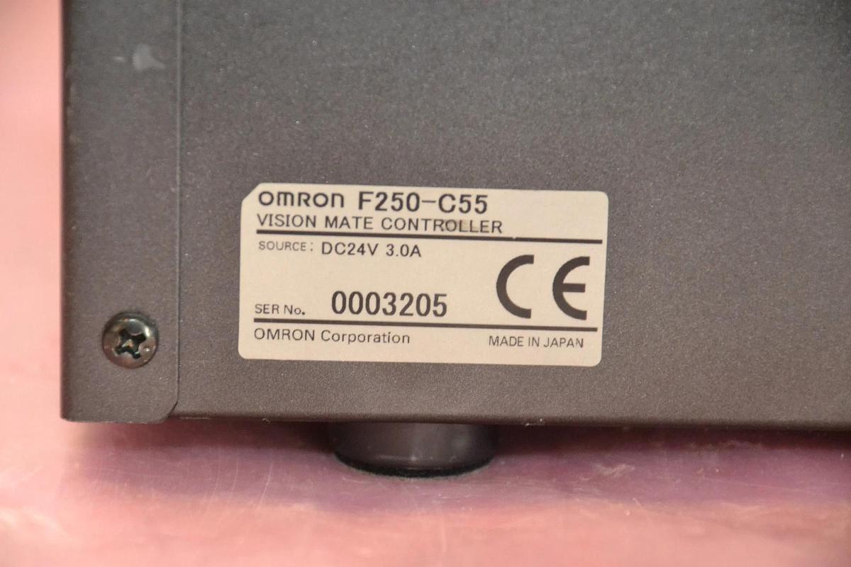 Used OMRON VISION MATE CONTROLLER F250-C55 F250 C55 F250C55 24V 24 V 3.0 A 3.0A AMPS