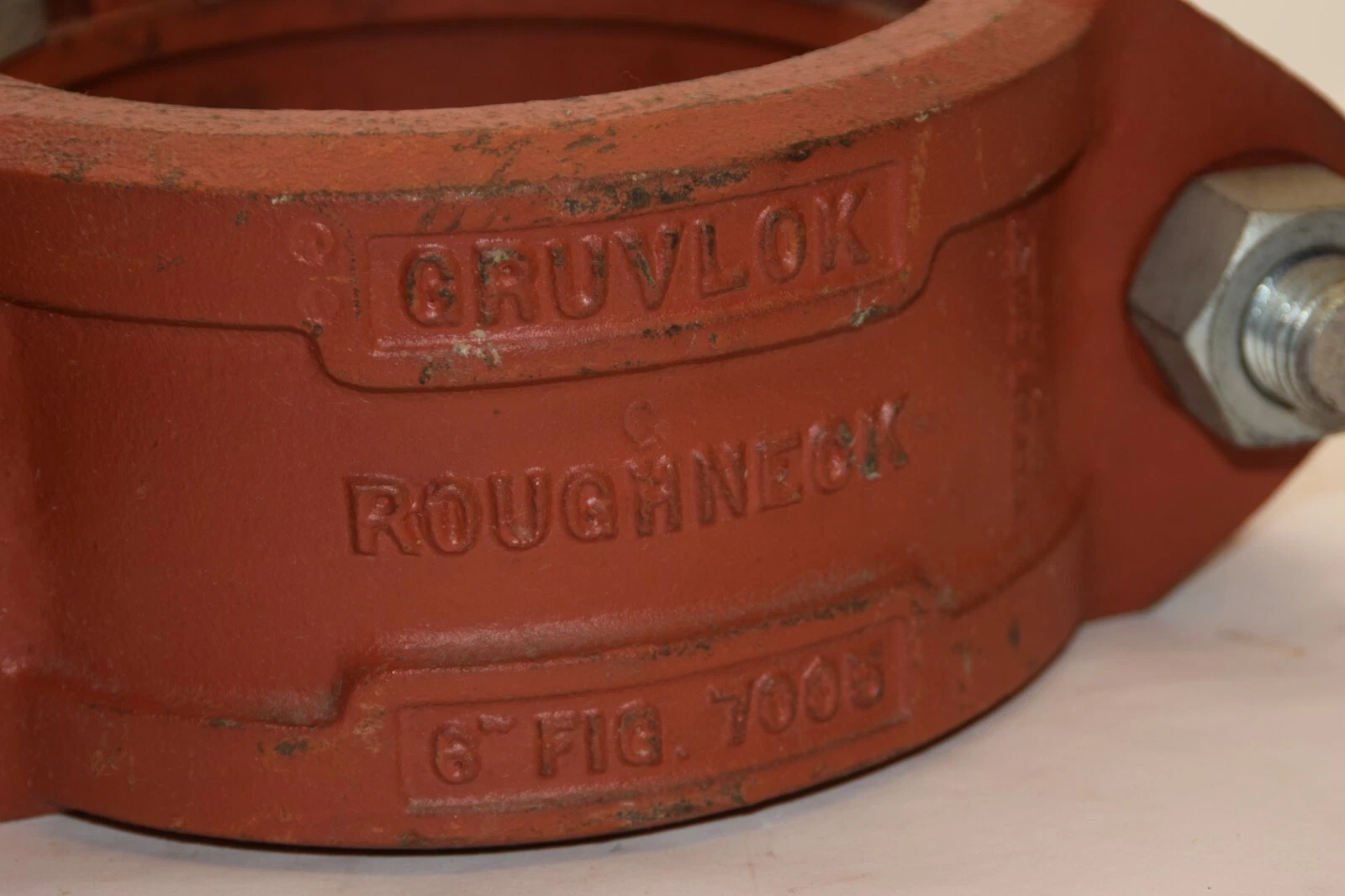 (NEW) GRUVLOK Roughneck 6" 7005 Iron Pipe Coupling *No Seal/Gasket*
