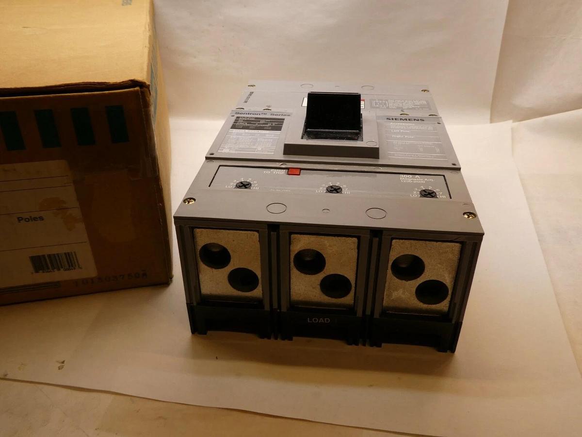 SIEMENS HJD63B300L 300A breaker 300 Amp trip unit  frame hjd63f400 HJD6 3P 300 A