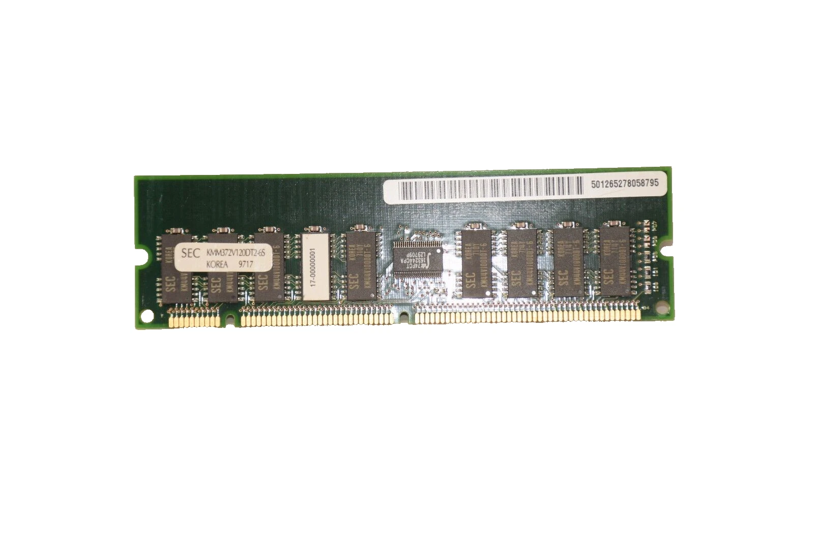 Used SAMSUNG KMM372V120DT2-6S , 501265278058795 Memory RAM Card