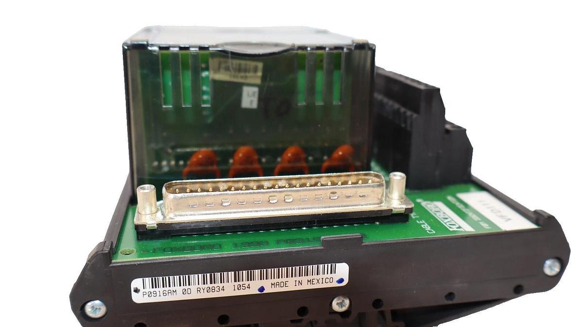 Used FOXBORO INVENSYS FBM207 P0916AM 0D RY0834 Voltage Monitor 16 Input Module
