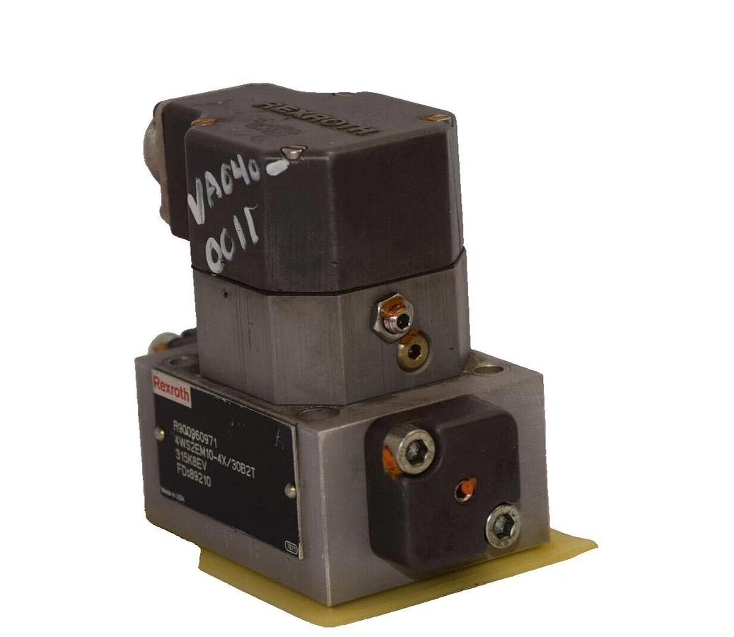 Used Rexroth Directional Servo Valve 4WS2EM10-4X/30B2T 315K8EV R900960971 *Refurb*