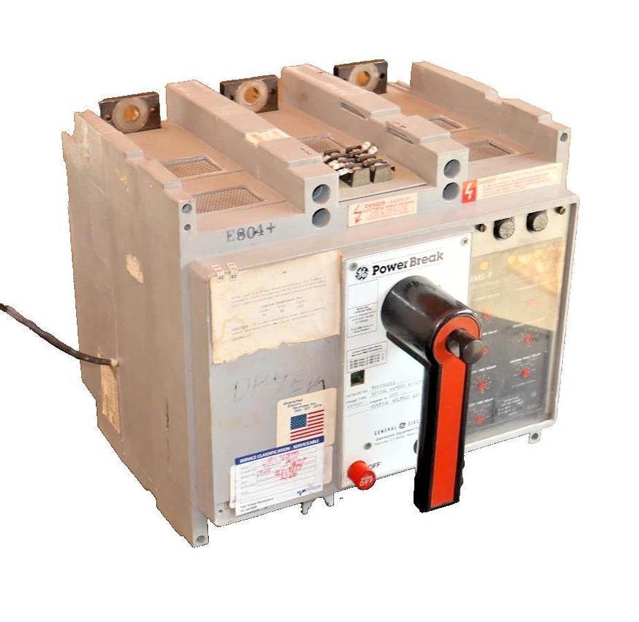 Refurbished GE General Electric Circuit Breaker Power Break 800A Amp TP88SSZE1 TR8S500 GF
