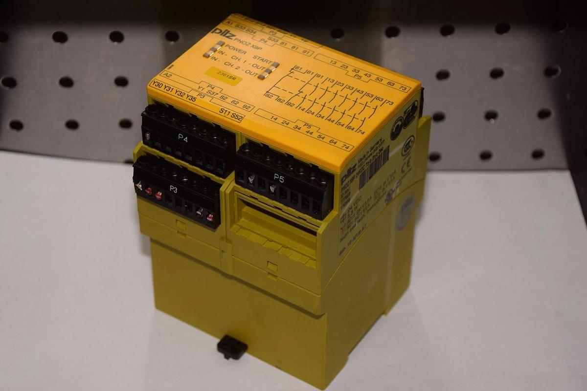 Used PILZ PNOZ-X9P-24VDC,SafetyRelay PNOZ X9P 24VDC 7n/o 2n/c 2so  777609 174935
