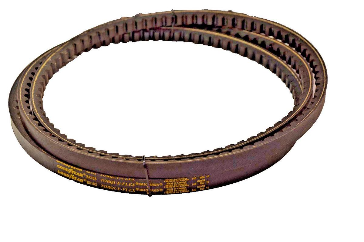 GOODYEAR COGGED V-BELT Belt BX103 BX-103 TORQUE-FLEX  NEW