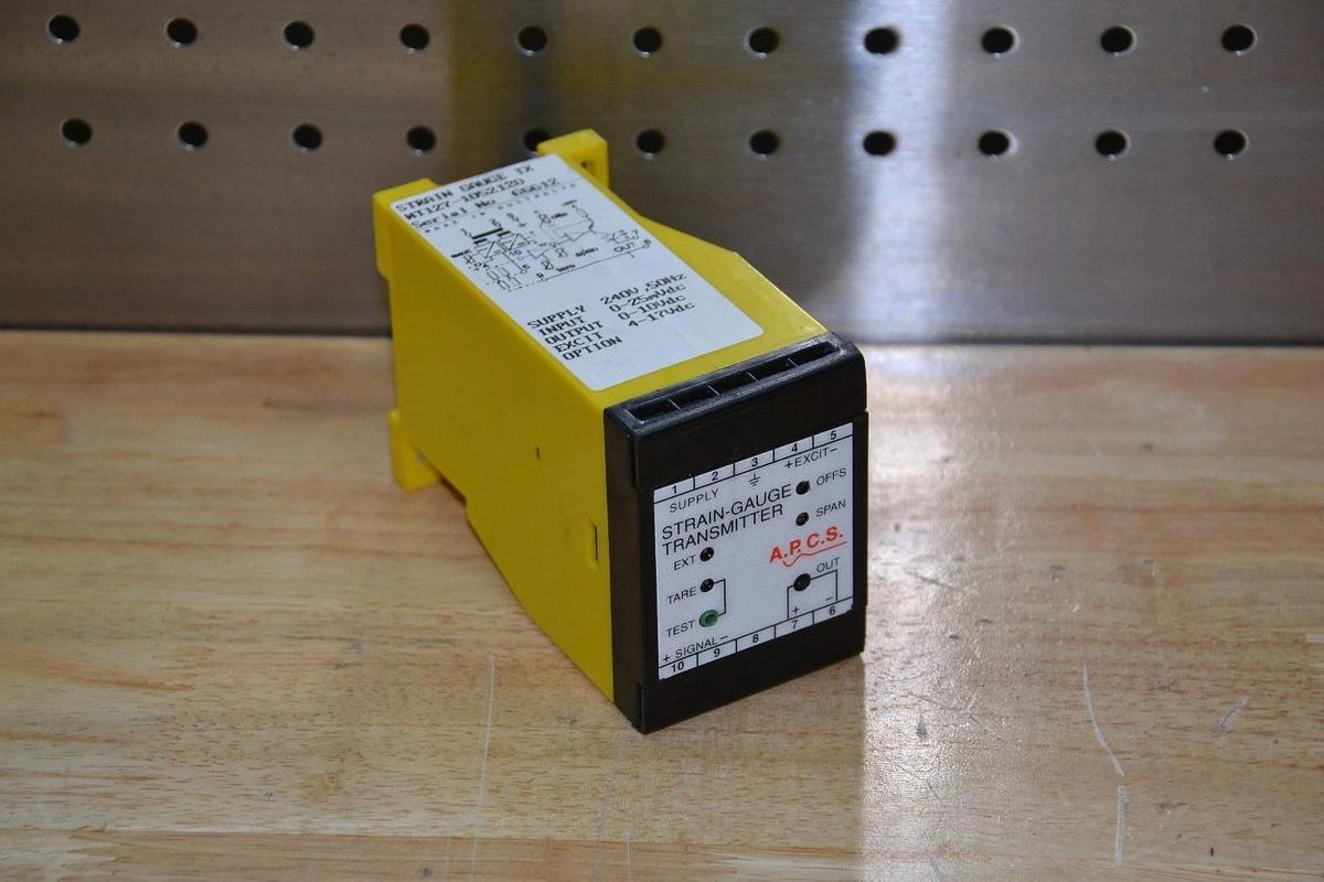 Refurbished ANALOGUE PROCESS CONTROL SYSTEMS APCS STRAIN GAUGE TRANSMITTER WT127-1052120