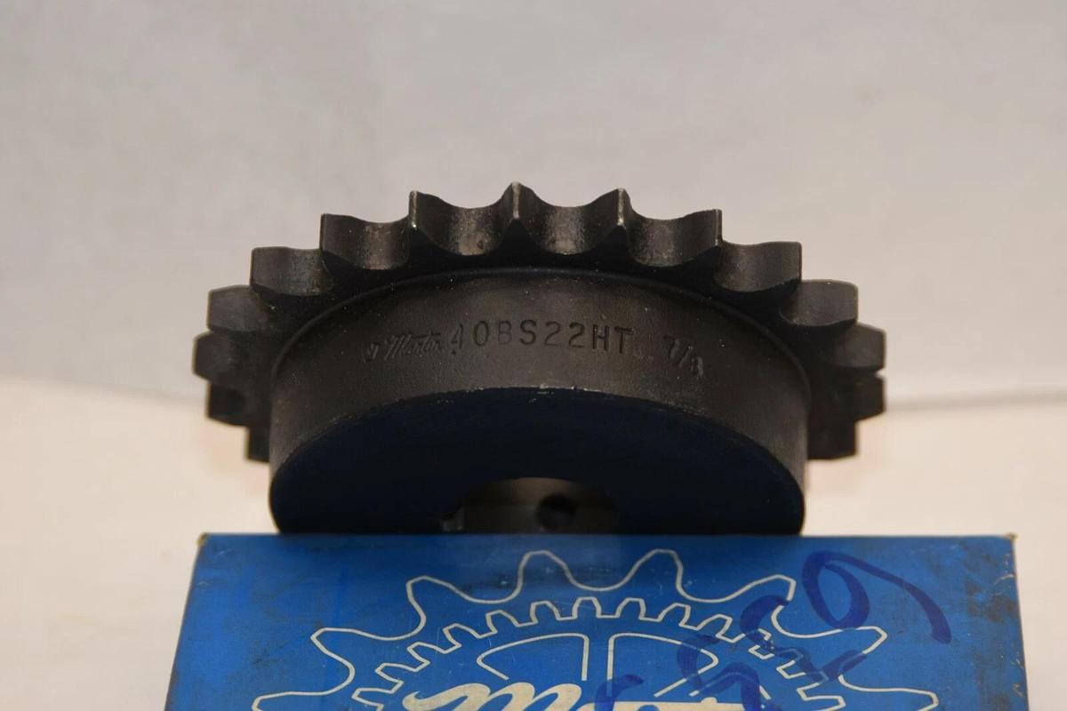 (NEW) MARTIN 40BS22HT 7/8 40BS22HT 7/8 22 Teeth 7/8" Bore Sprocket