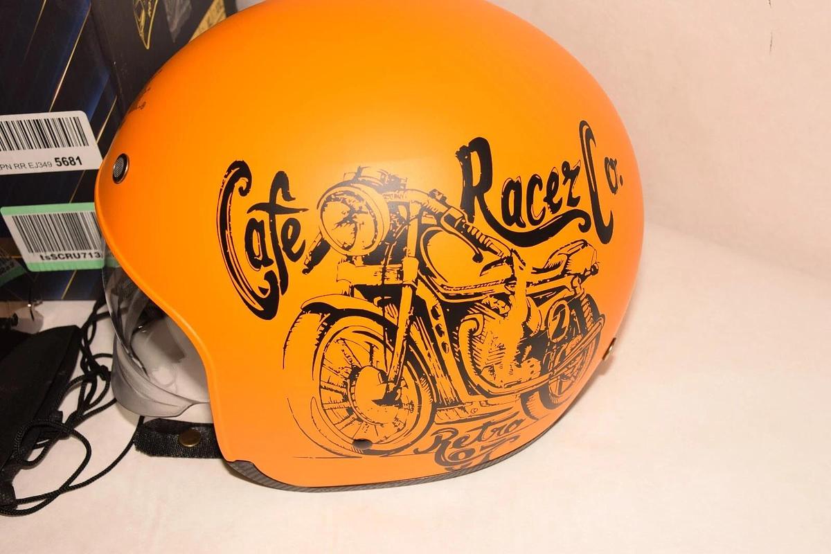 Used ROYAL M139 , FMVSS Open Face Retro / Vintage Motorcycle Helmet - Medium M