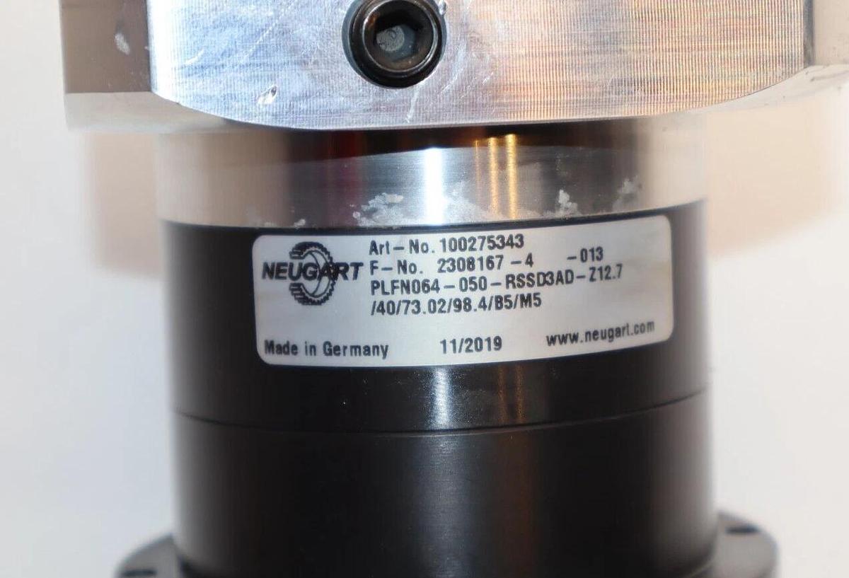 Used NEUGART 100275343 2308167-4-013 PLFN064-050-RSSD3AD-Z12.7/40 Gearhead Gear Head