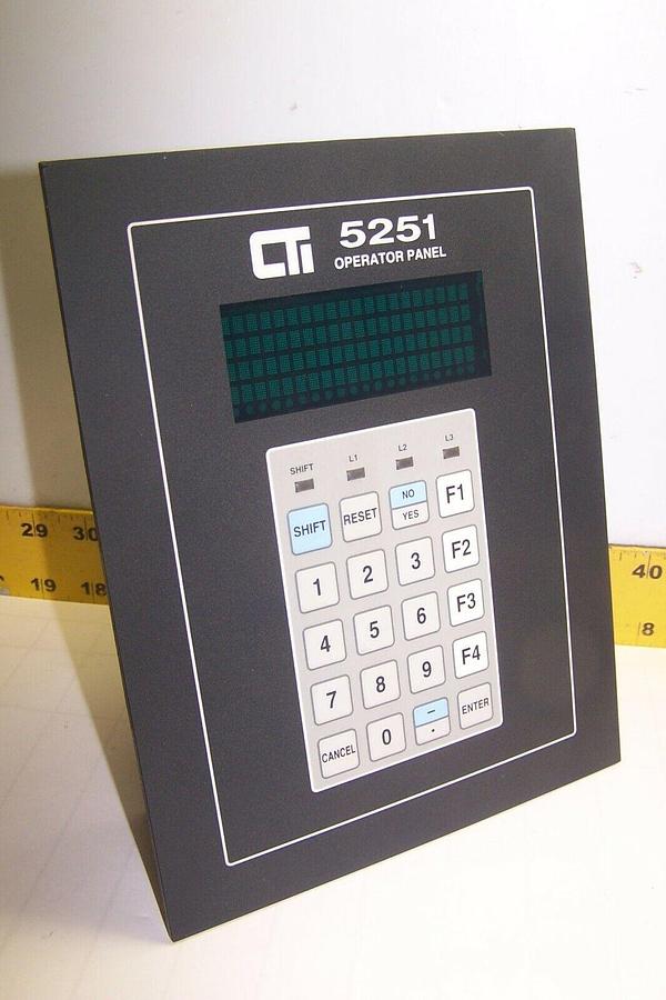 Used CTI 5251 , 5251-TI5 Rev. F.0 Operator Panel Access Module
