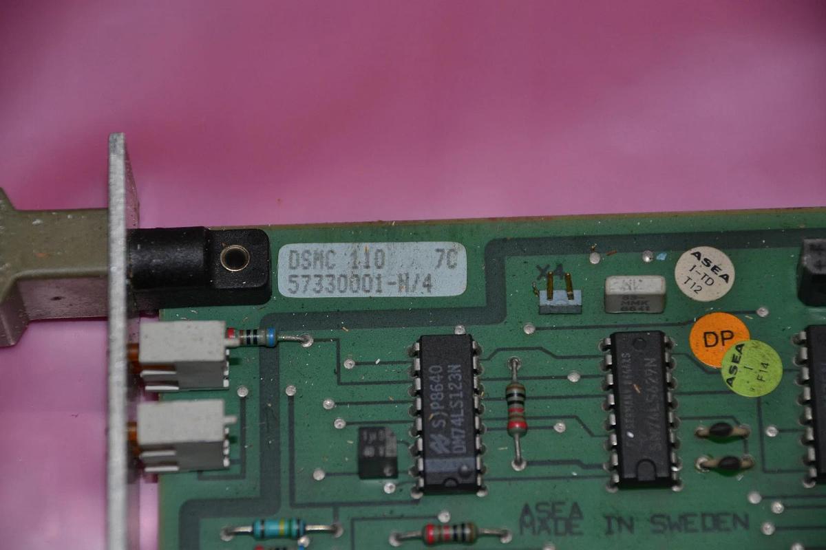 Used ABB ASEA CIRCUIT BOARD CARD DSMC110 DSMC 110 7C 57330001-N/4 2668 184-224/2