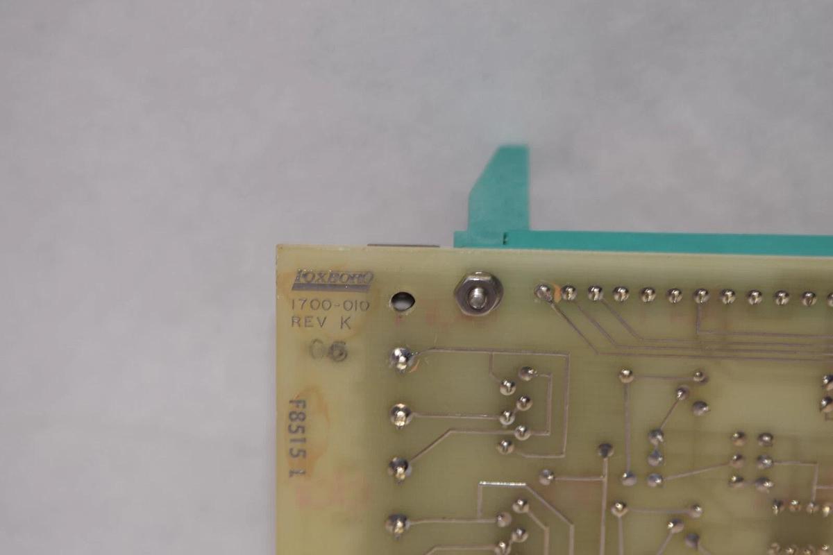 Used FOXBORO 1700-010 , 1700010 Rev K PLC Power Supply Board