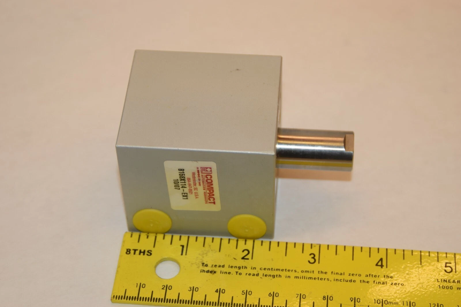 (NEW) COMPACT B158X114-EX1 B158X114EX1 Pneumatic Cylinder