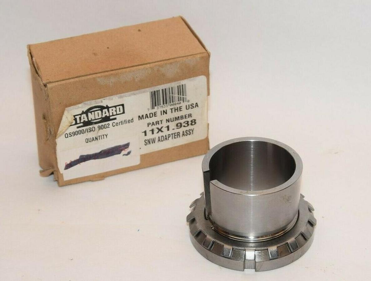 (NEW) STANDARD 11X1.938 SNW Adapter Assembly Locknut Bearing