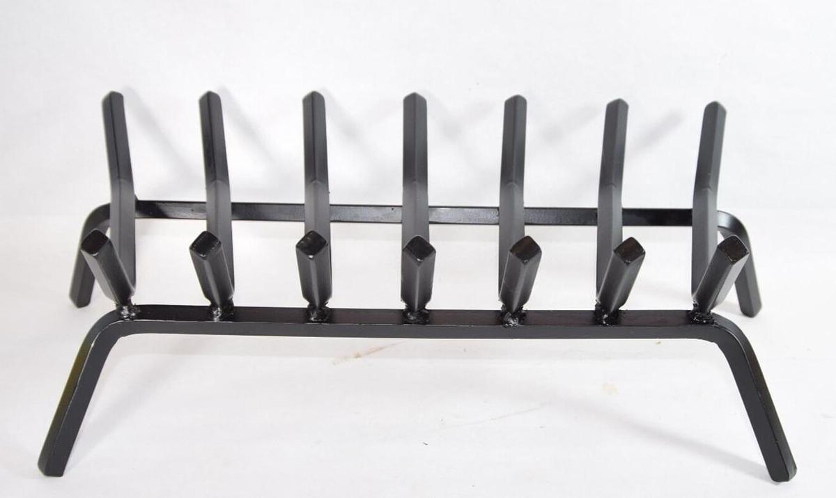GO Heavy Duty Steel Fireplace Grate 24" x 11.25" x 7.5" B07WDYFC33 A00252B (NEW)