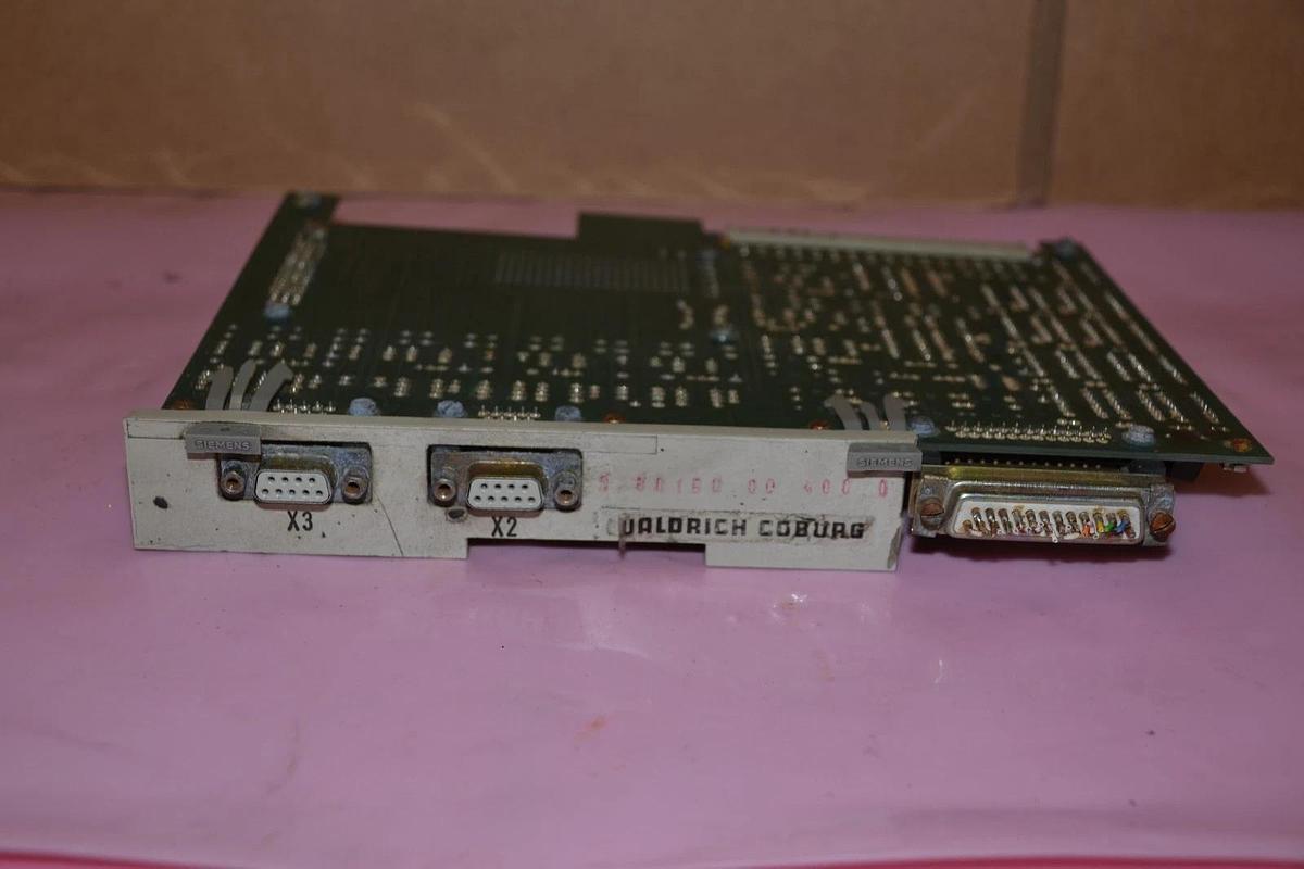 Used SIEMENS WALDRICH COBURG CIRCUIT BOARD 5.35200.00.020.0A 535200000200A