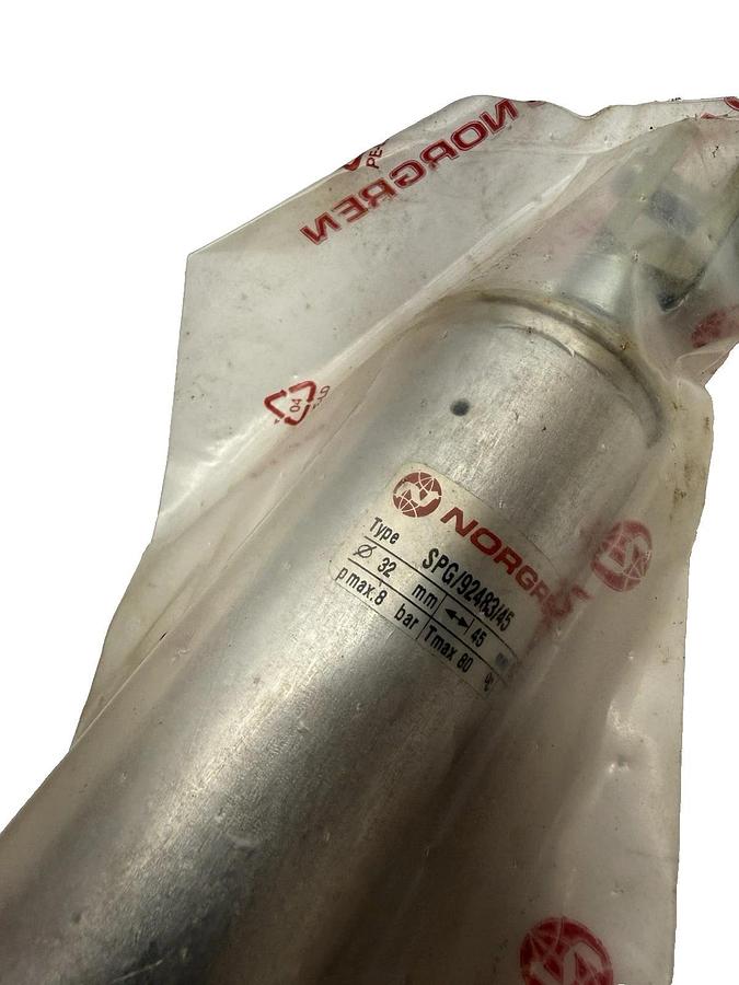 NORGREN AIR CYLINDER SPG/92483/45 SPG 92483 45 SPG9248345 A-09-06-3 NEW SEALED