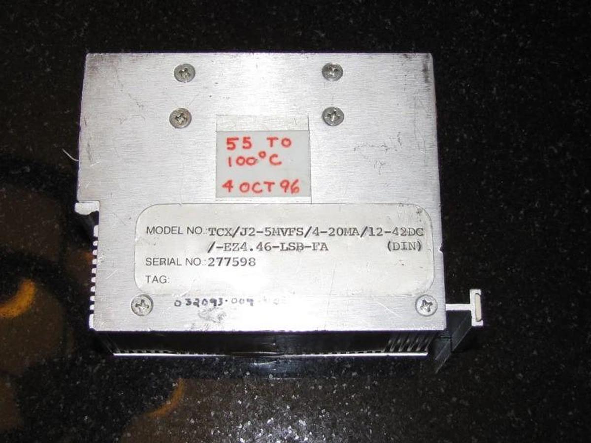 Used Moore TCX Thermocouple Transmitter TCX/J2-5MVFS