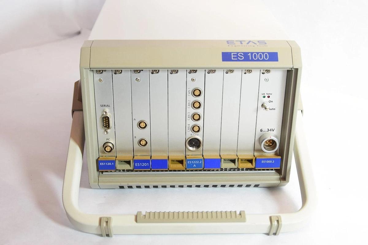 Used ETAS ES1000.2E , ES1120.1 , ES1201 , ES1222.2 A, ES1000.2 ES1000 Chassis Module