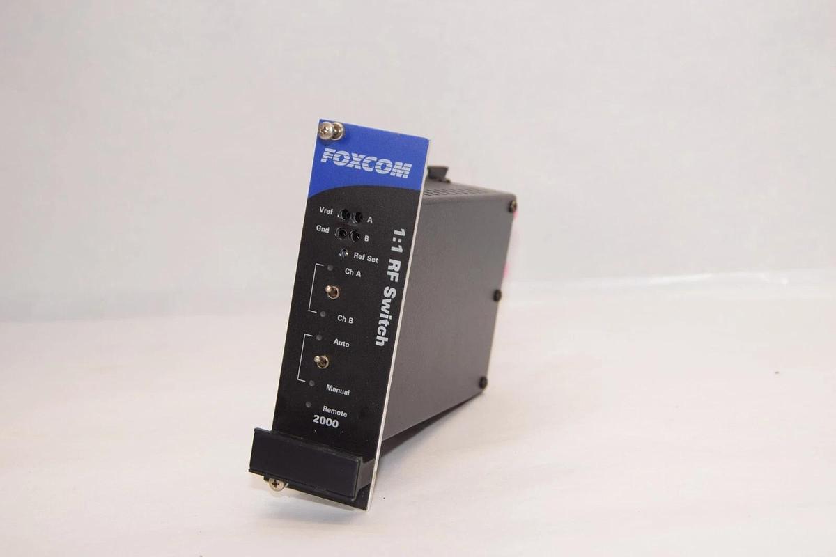Used FOXCOM 84JA Remote 2000 1:1 RF Switch