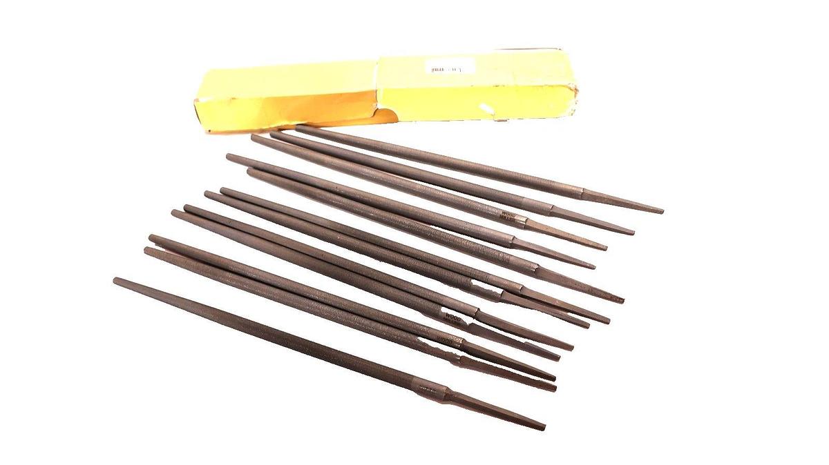 Wood / Miller DIC12084 10" Round Smooth File (New - Box of 12)