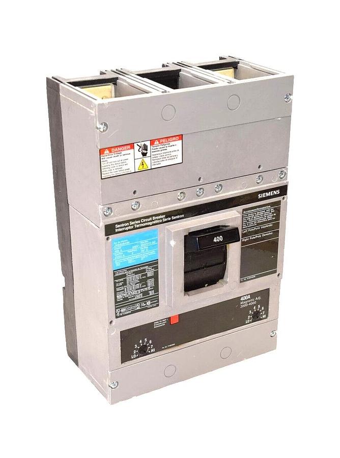 (NEW) SIEMENS JXD22B400 400A Amp 2P Sentron Circuit Breaker