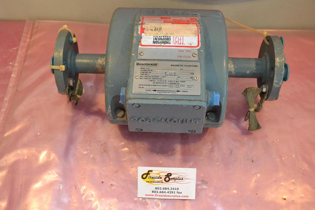 FISHER ROSEMOUNT 1" FLOW METER 8701 TPA010S1 8701TPA010S1 8701-TPA010S1