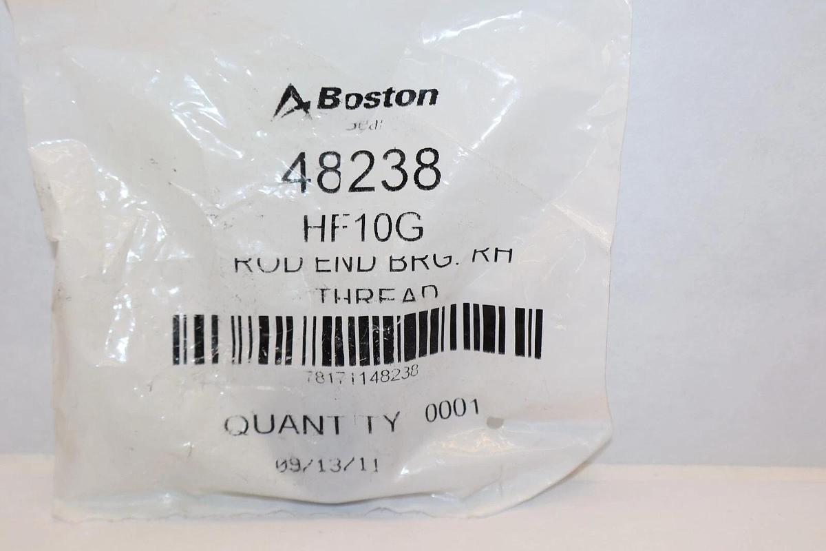 (NEW) BOSTON 48238 , HF10G Rod End Bearing RH Thread