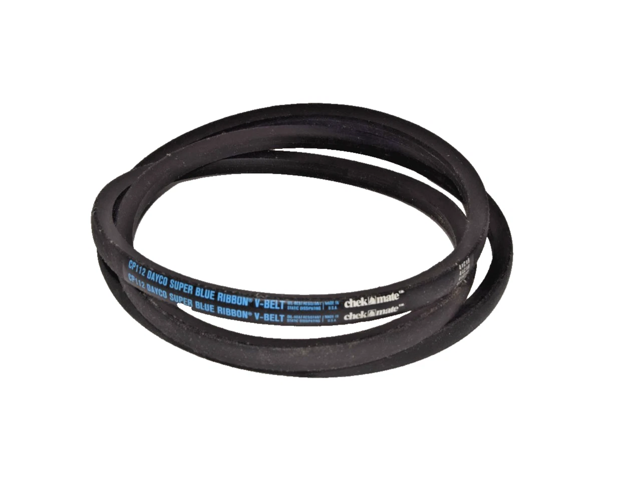Dayco V-Belt Belt CP112 Super Blue Ribbon Static Dissipating CP 112 USA (New)