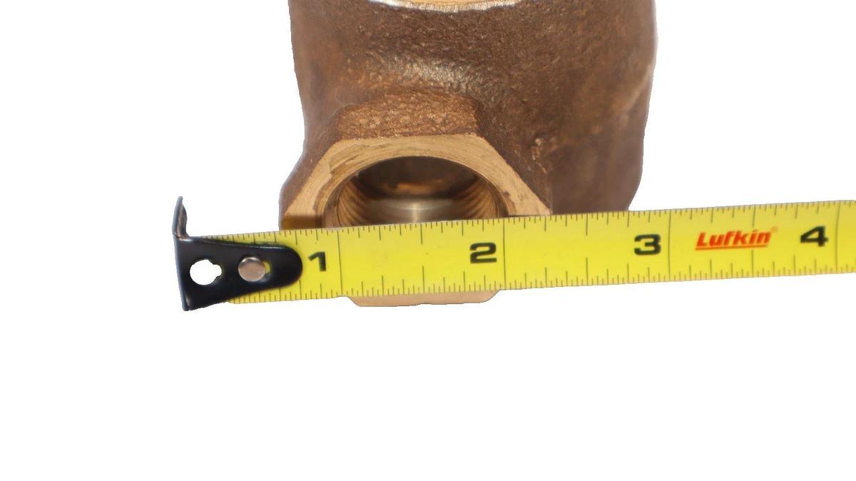 OPW 1" npt 200°F 125psi Propeller Style Flow Indicator Brass Body (New)