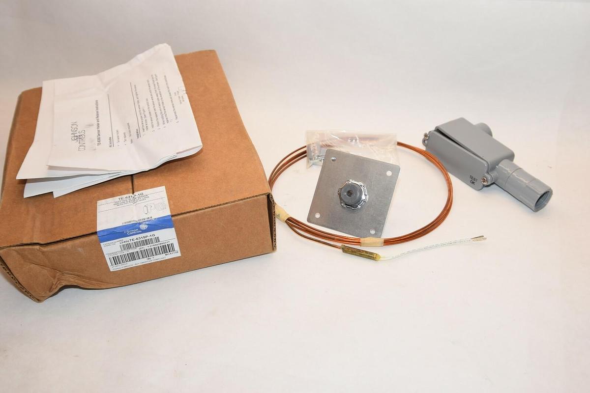 (NEW) JOHNSON CONTROLS TE-6315P-1G 1000Ω Element 8' Temperature Sensor