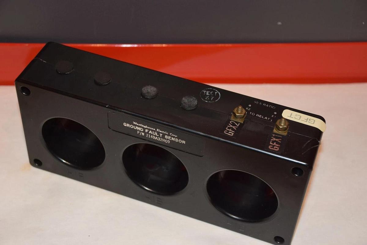 Used WESTINGHOUSE 2149A32H09 GROUND FAULT SENSOR