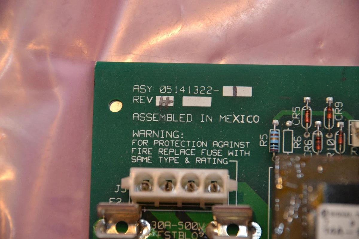 Used NO NAME CIRCUIT BOARD CARD 05141322-1 REV. H PCB 05141324 C 05141324C