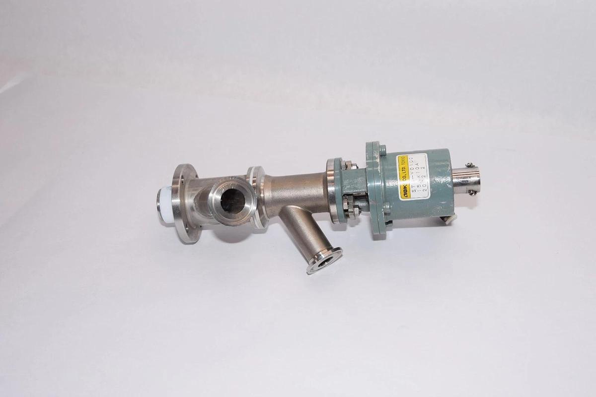 Used AOKI CO. STS-Y0100 10A Sanitary Stainless Steel SS Direction Control Valve