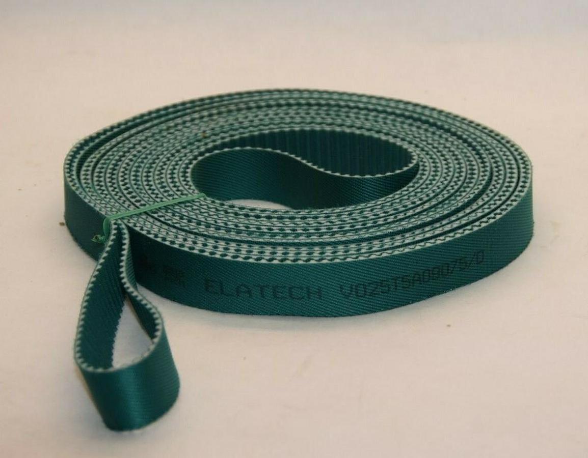 (NEW) ELATECH V025T5A09075/D 25mm Fabric Timing Belt