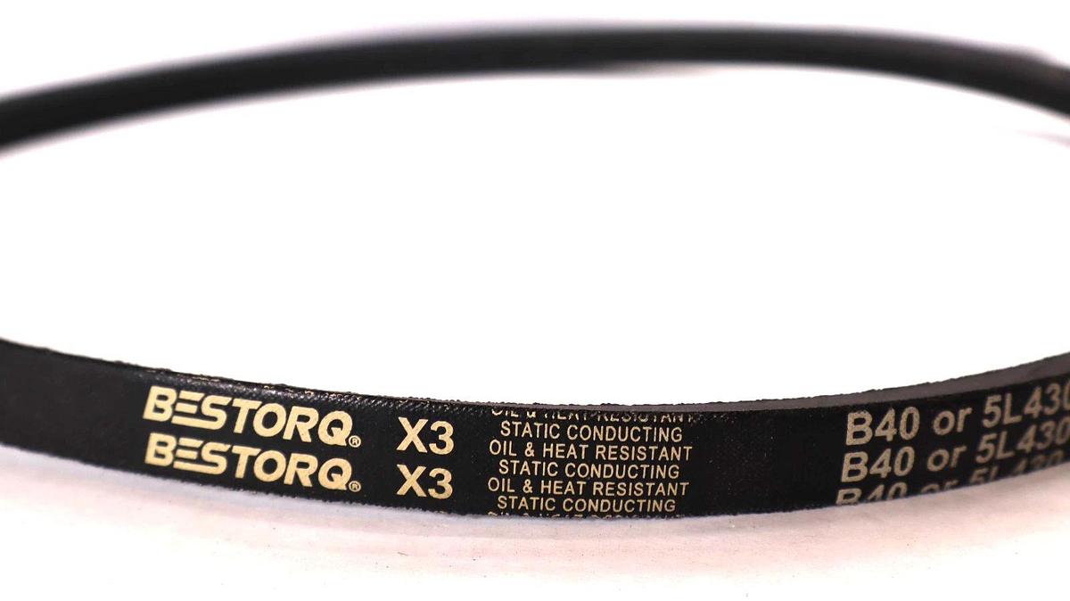 Bestorq Belt V-Belt B40 , 5L430 X3 Belt VBelt (New - Lot of 2)
