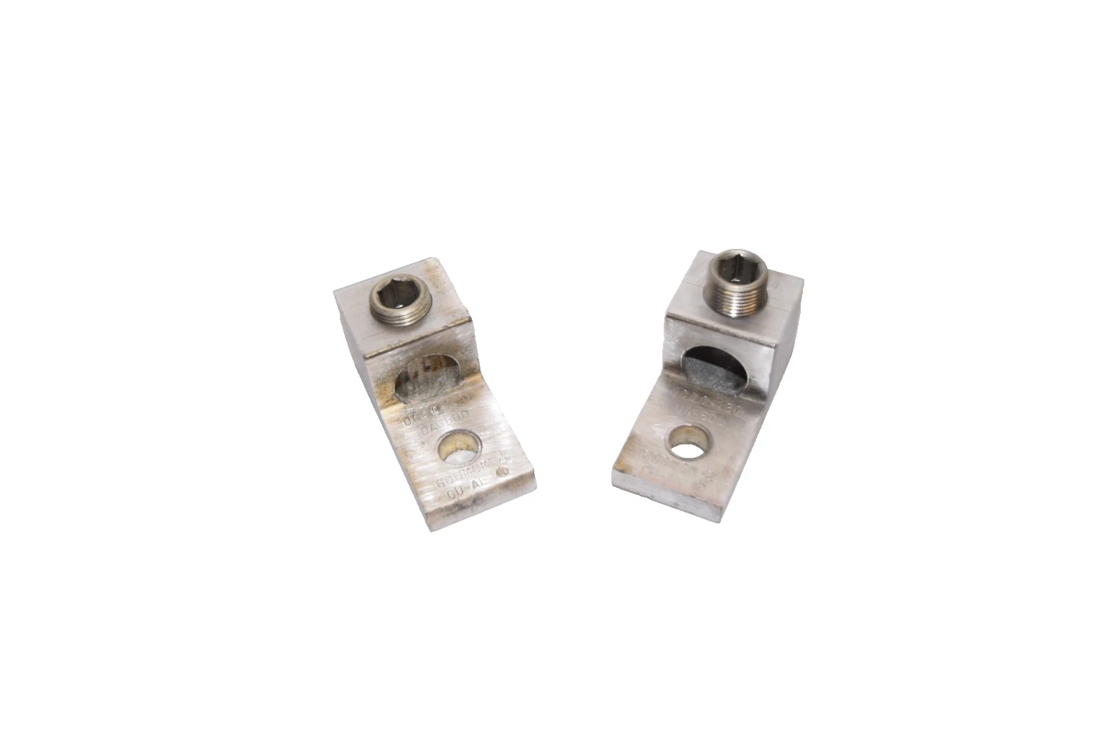 Used DCCC-420 DA-600 600MCM-2 CU-AL Mechanical Lugs (Lot of 2)