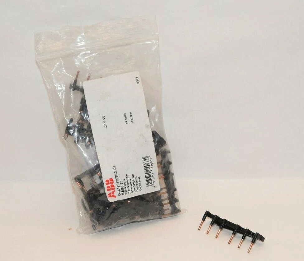 (NEW - Lot 18) ABB GJL1201908R0001 BSM6-30 BSM630 Jumpers