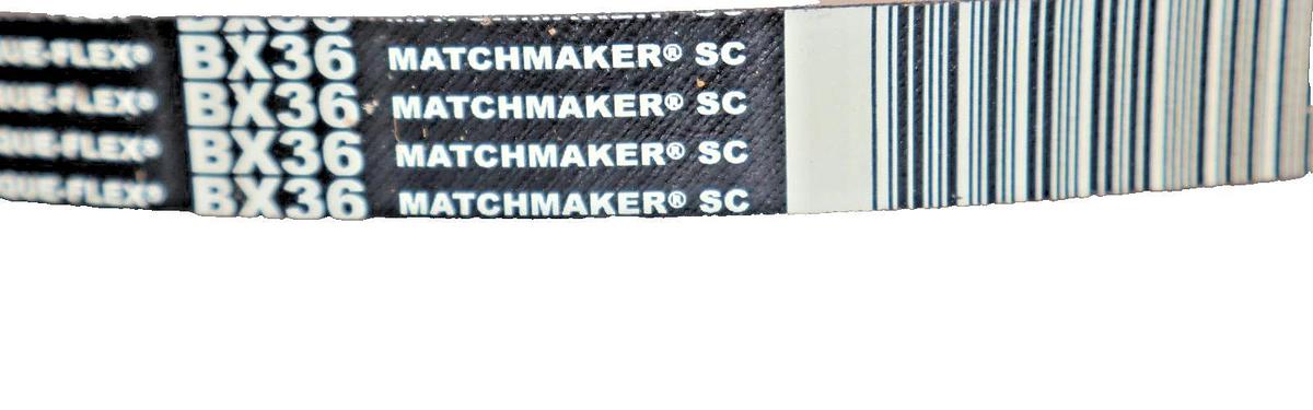 Continental Cogged V-Belt Belt BX36 Torque-Flex ContiTech Matchmaker Vbelt (New)