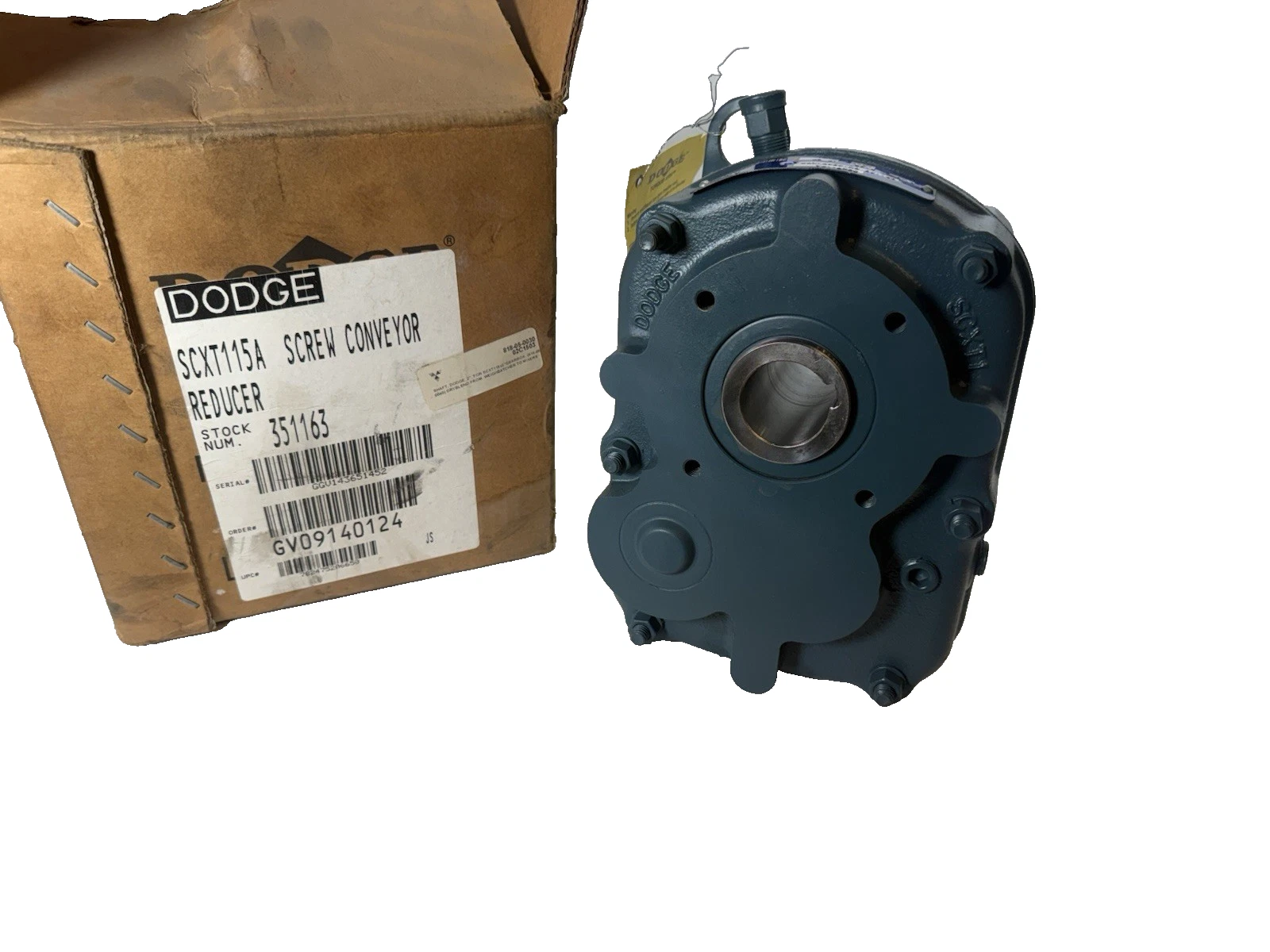 Dodge SCXT115A 351163-GV143651452 Screw Conveyor Reducer Gear box 15.35 : 1 New
