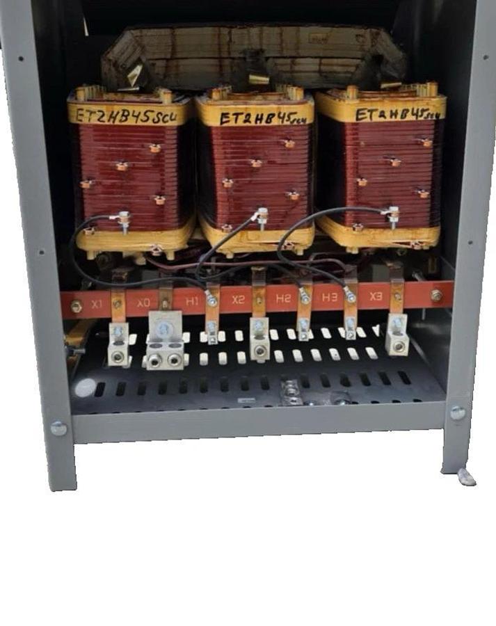 Used Siemens Dry Transformer 45kva 45 kva 3F3Y045K13FC Ser H 3ph 480v 208y/120v