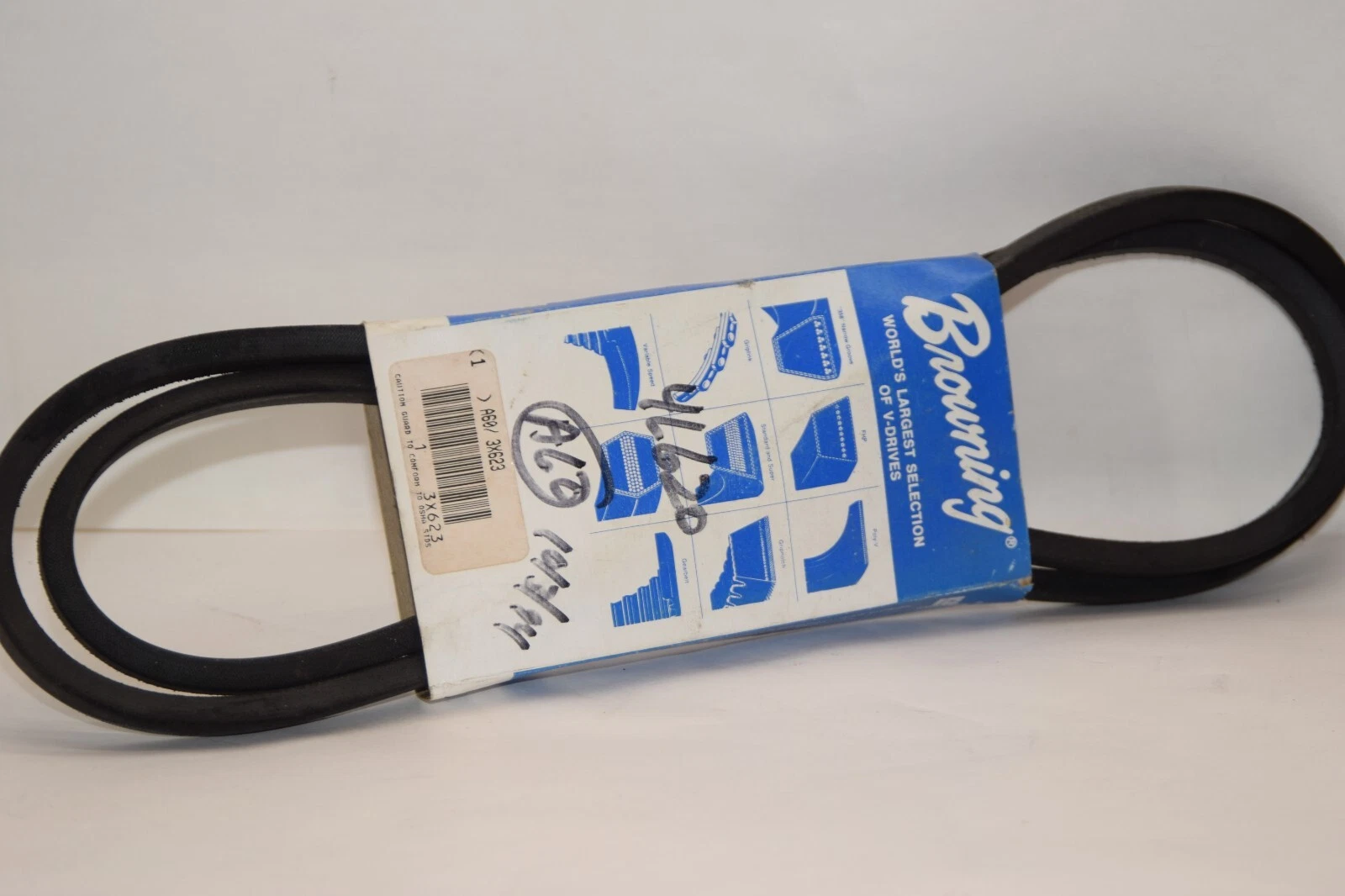 (NEW) BROWNING 3X623 A60 Super Gripbelt V-Belt
